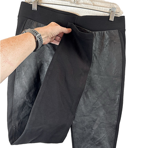 CABI ‘Bexley’ Faux Vegan Leather Front Panel Pants